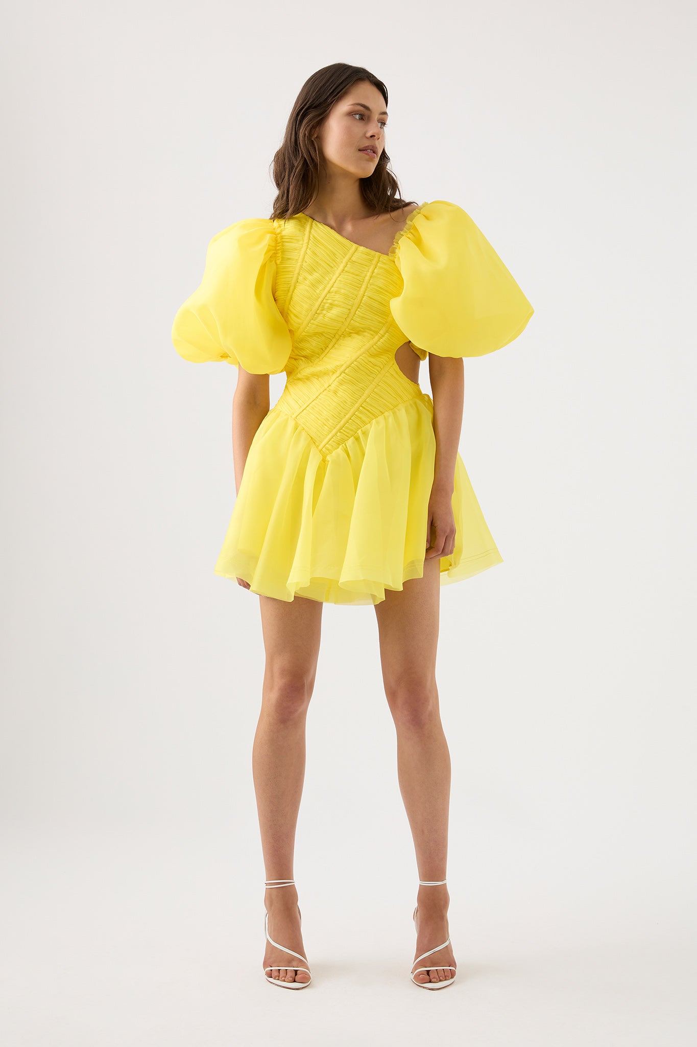 mini yellow dress